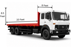 20 feet Trailer truck