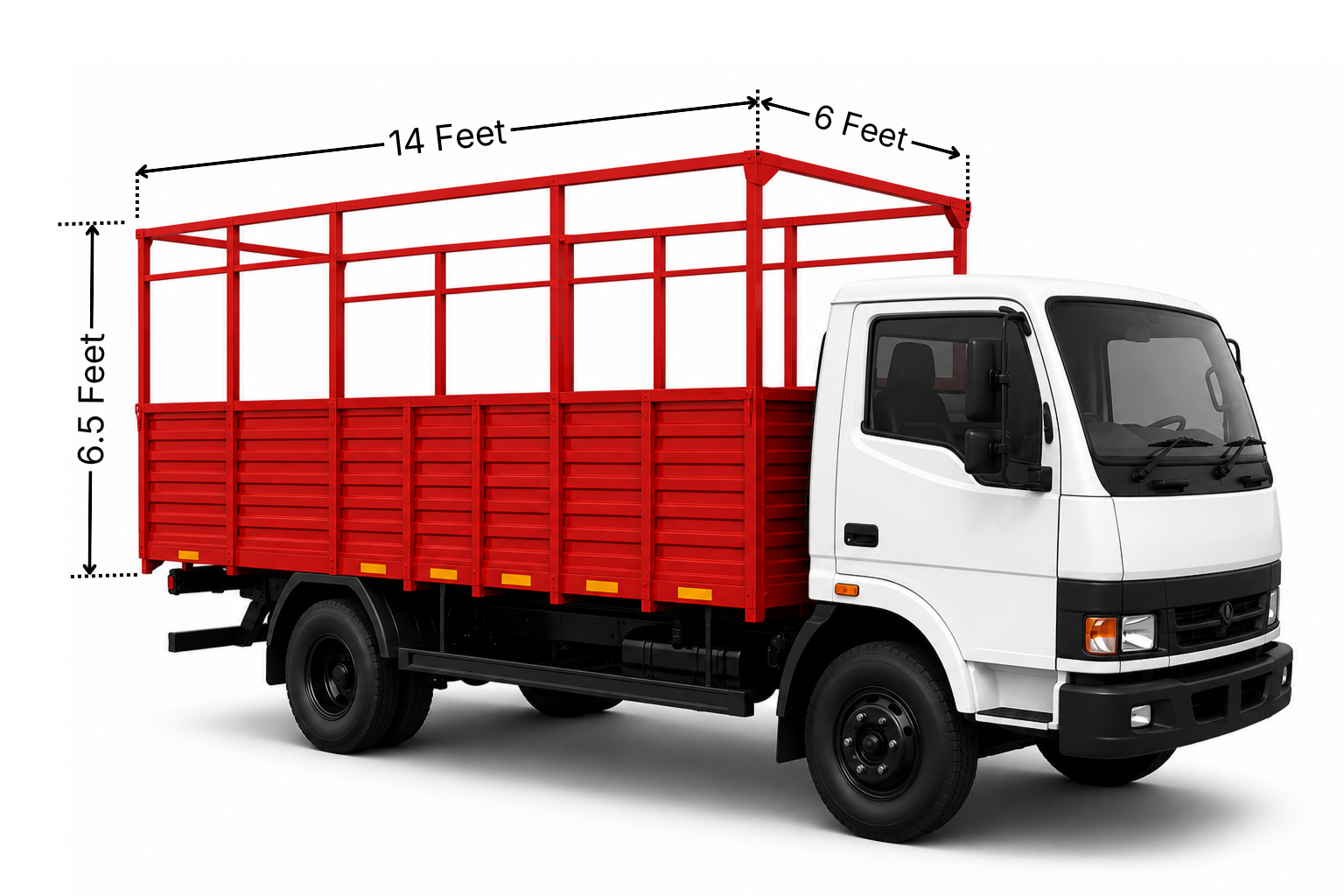 14 Feet / 3 Ton truck
